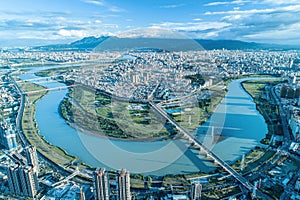 Taipei City Aerial View photo